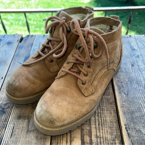 UGG Bethany Shearling Boot Tan 1012532 Womens Sz 6 - Picture 2 of 10